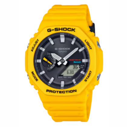 CASIO G-SHOCK GA-B2100C-9ADR Tough Solar Power and Bluetooth Link Analog-Digital Men Watch